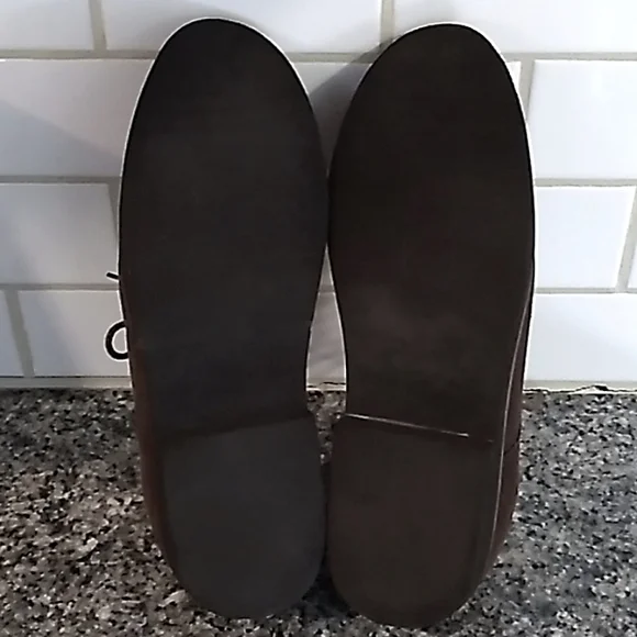 Croft & Barrow Core Technology Brown Leather/Suede Oxford Shoes. Size 11 - Picture 7 of 8